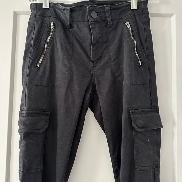 Level 99 Pants & Jumpsuits Level 99 Black Skinny Cargo Pants Poshmark